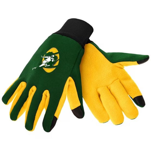 Green Bay Packers Retro Color Texting Gloves