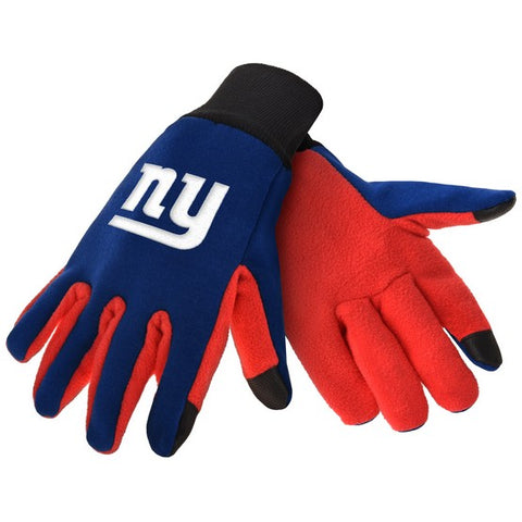 New York Giants Color Texting Gloves