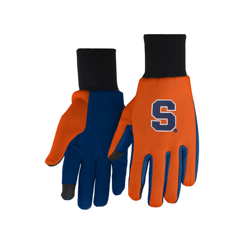 Syracuse Orange Color Texting Gloves