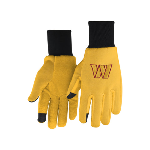 Washington Commanders Color Texting Gloves