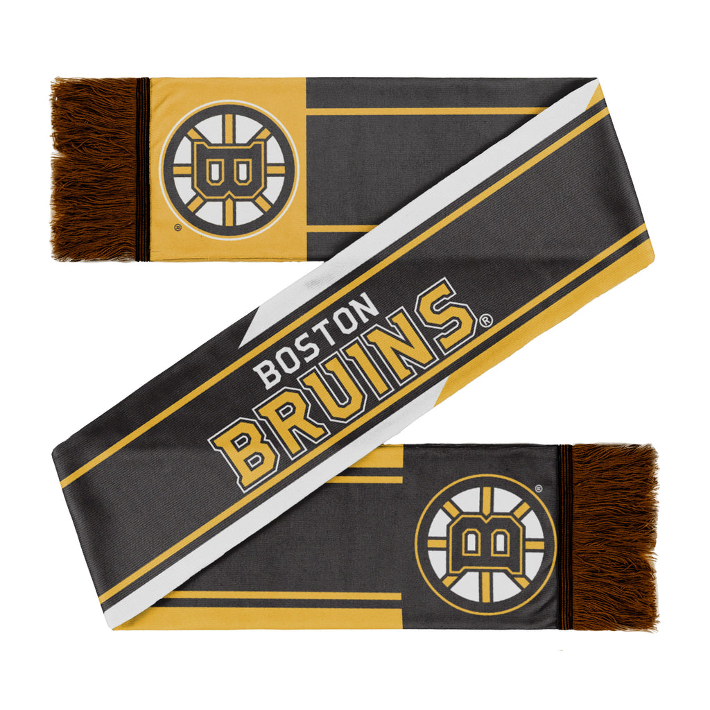 Boston Bruins Colorwave Wordmark Scarf