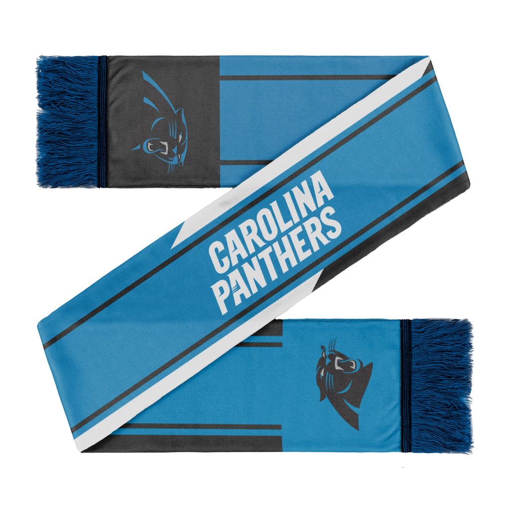 Carolina Panthers Colorwave Wordmark Scarf