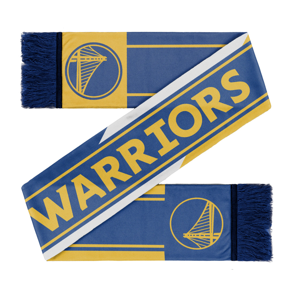Golden State Warriors Colorwave Wordmark Scarf