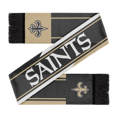 New Orleans Saints Colorwave Wordmark Scarf