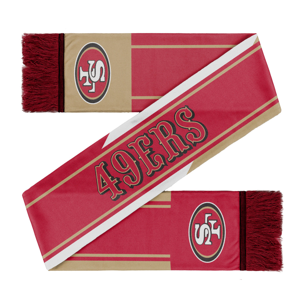 San Francisco 49ers Colorwave Wordmark Scarf