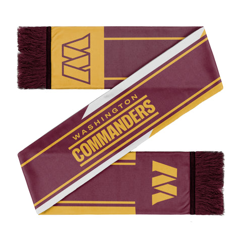 Washington Commanders Colorwave Wordmark Scarf