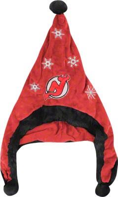 New Jersey Devils Dangle Santa Hat