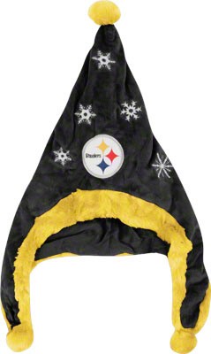 Pittsburgh Steelers Dangle Santa Hat