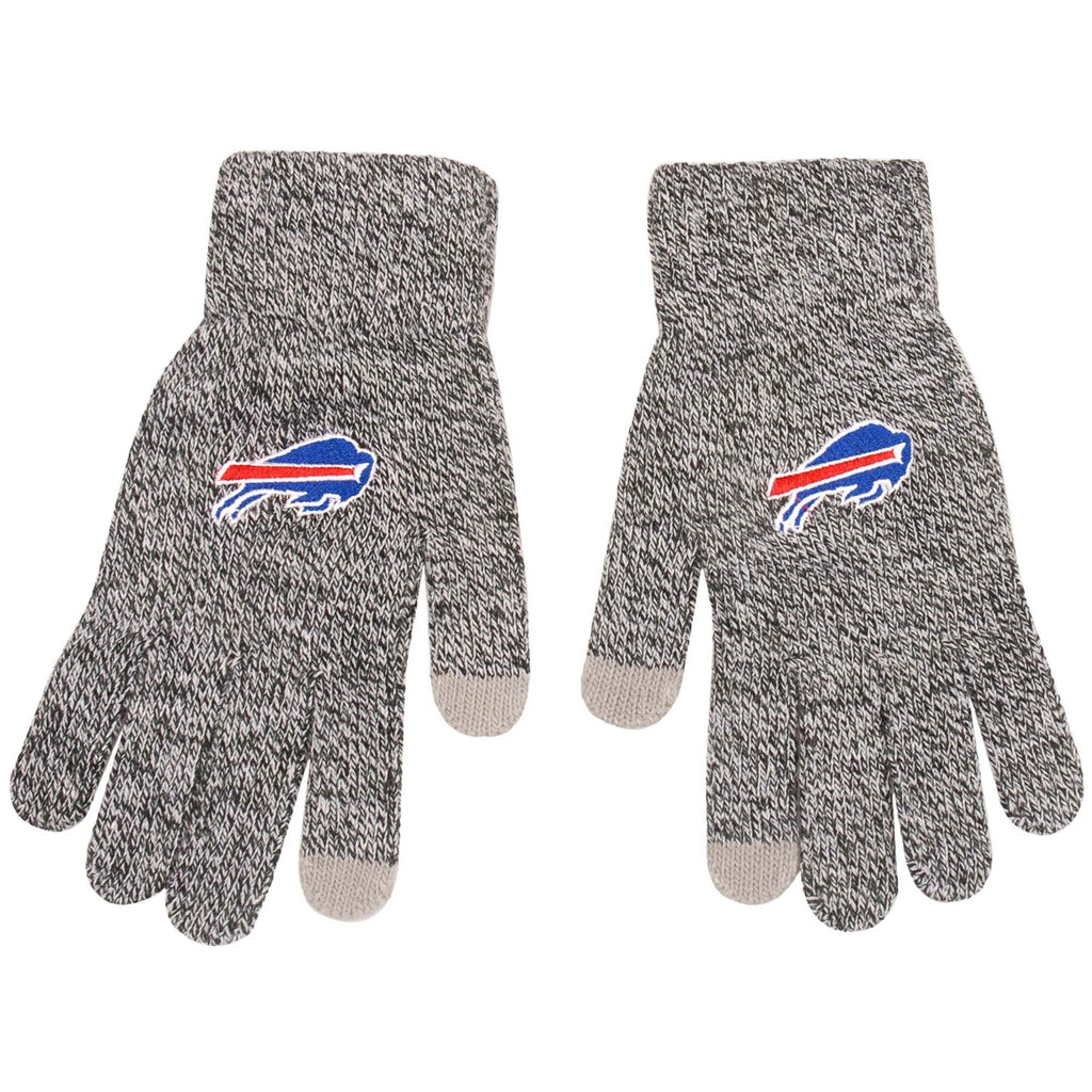 Buffalo Bills Gray Knit Gloves