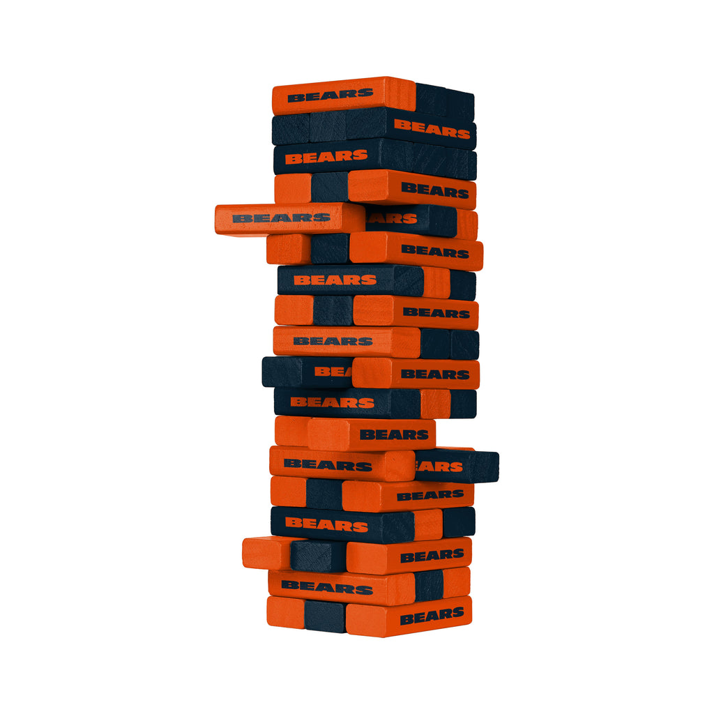 Cleveland Browns Jenga Stackable Blocks Game