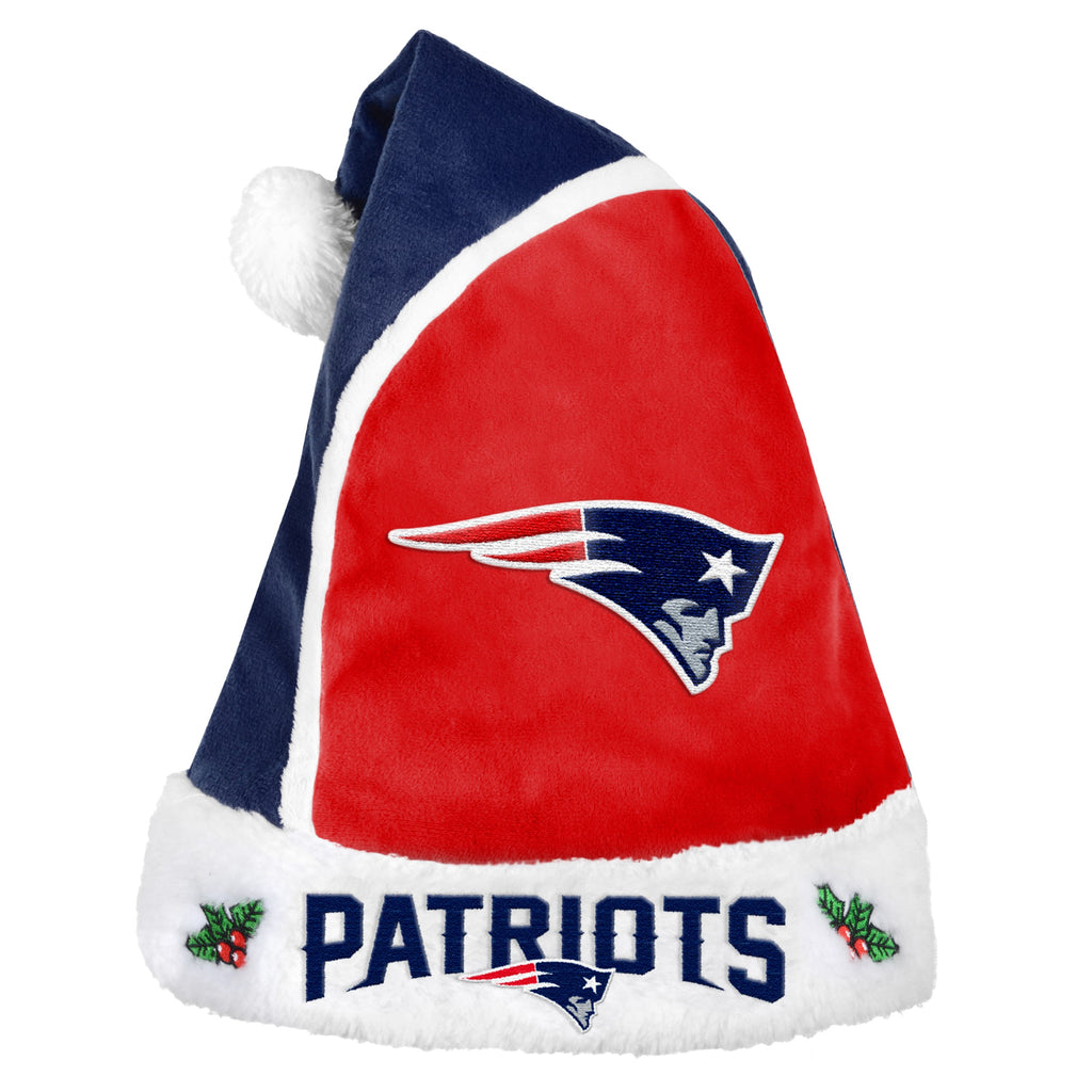 New England Patriots Multi Color Santa Hat