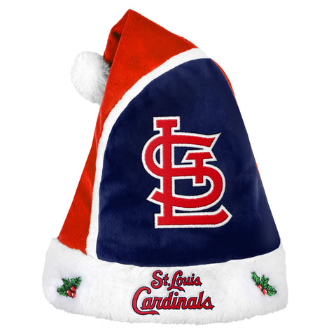 St Louis Cardinals Multi Color Santa Hat