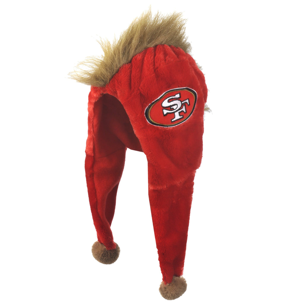 San Francisco 49ers Mohawk Thematic Hat
