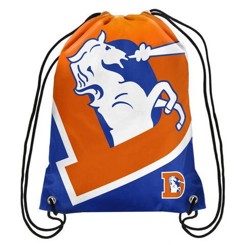 Denver Broncos Retro Big Logo Drawstring Bag