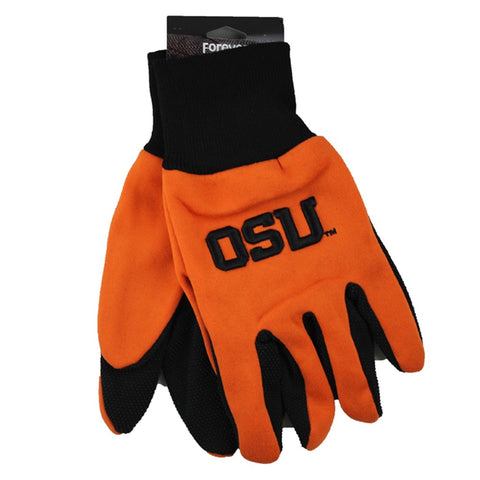 Oregon State Beavers Raised Logo Gloves