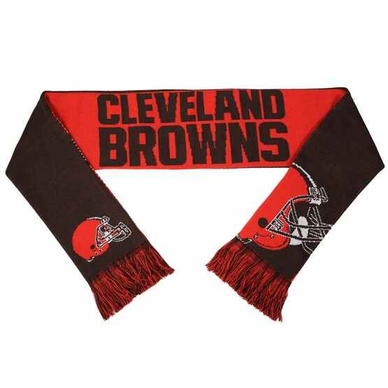 Cleveland Browns Reversible Split Logo Scarf