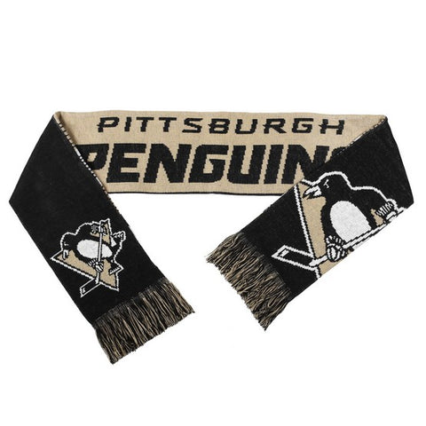 Pittsburgh Penguins Reversible Split Logo Scarf