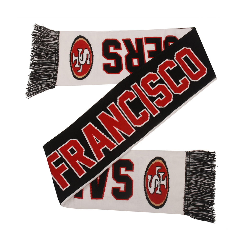 San Francisco 49ers Reversible Wordmark Scarf