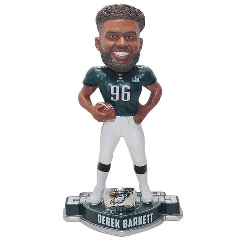 Philadelphia Eagles Derek Barnett Super Bowl LII Champions 8" Bobble Head