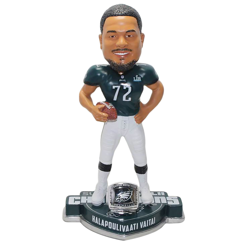 Philadelphia Eagles Halapoulivaati Vaitai Super Bowl LII Champions 8" Bobble Head