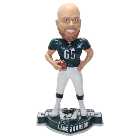 Philadelphia Eagles Lane Johnson Super Bowl LII Champions 8" Bobble Head