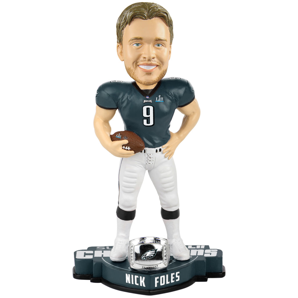 Philadelphia Eagles Nick Foles Super Bowl LII Champions 8" Bobble Head