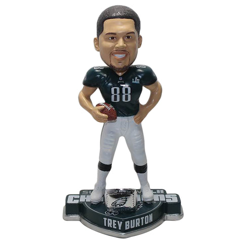 Philadelphia Eagles Trey Burton Super Bowl LII Champions 8" Bobble Head