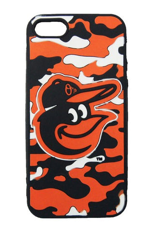 Baltimore Orioles iPhone 5 & 5S Camo Soft Case