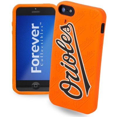 Baltimore Orioles iPhone 5 & 5S Silicone Wordmark Case
