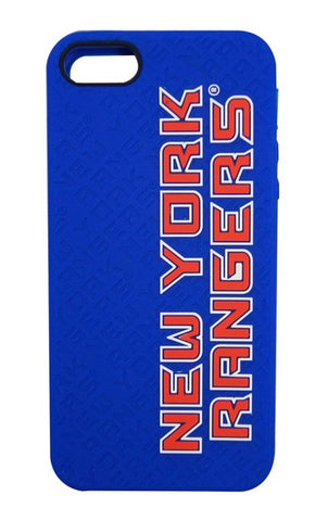 New York Rangers iPhone 5 & 5S Silicone Wordmark Case