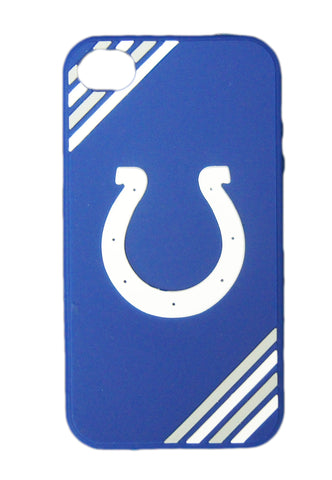 Indianapolis Colts Silicone iPhone 4 Case (Logo)