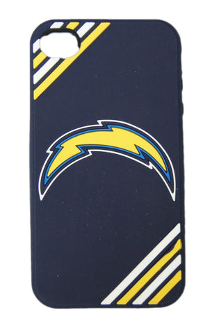 Los Angeles Chargers Silicone iPhone 4 Case (Logo)