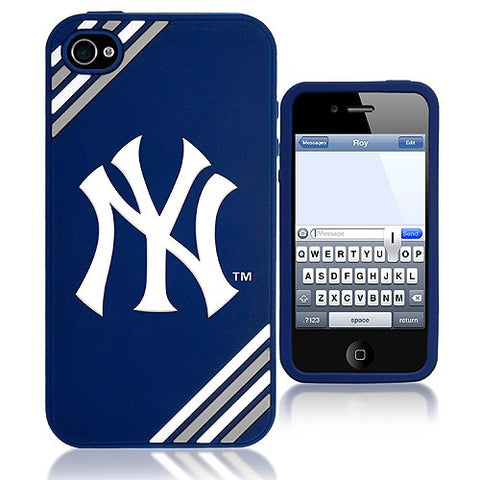 New York Yankees Silicone iPhone 4 (Logo) Case