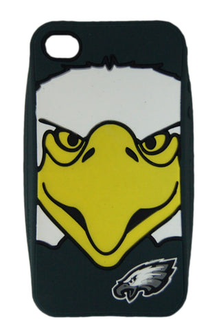 Philadelphia Eagles Silicone iPhone 4 Case (Mascot)