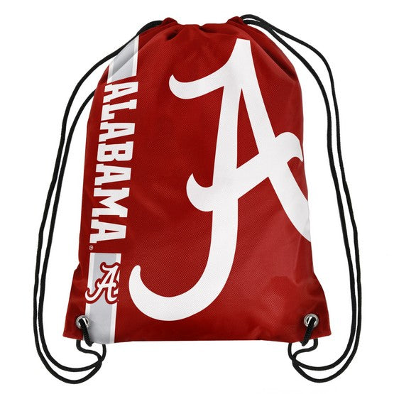 Alabama Crimson Tide Side Stripe Drawstring Backpack