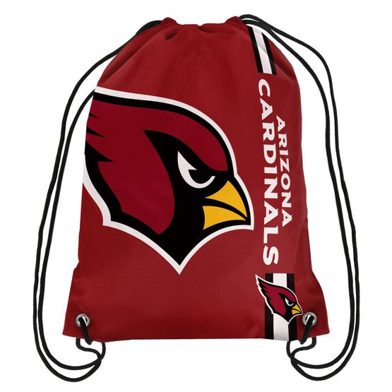 Arizona Cardinals Side Stripe Drawstring Backpack