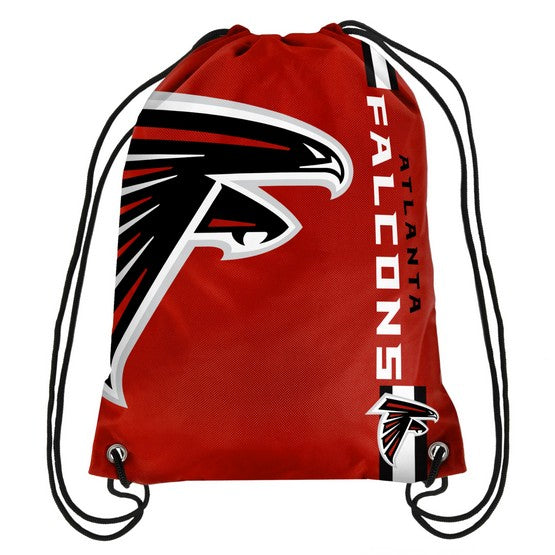 Atlanta Falcons Side Stripe Drawstring Backpack