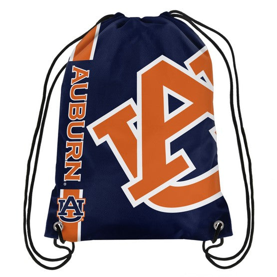 Auburn Tigers Side Stripe Drawstring Backpack