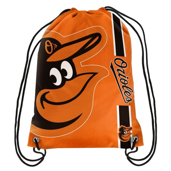 Baltimore Orioles Side Stripe Drawstring Backpack