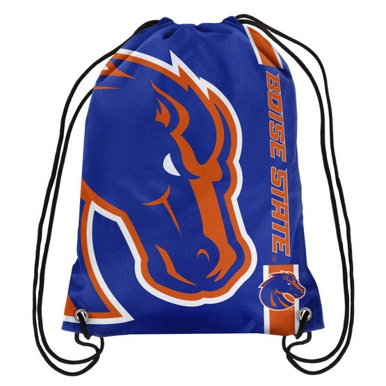 Boise State Broncos Side Stripe Drawstring Backpack
