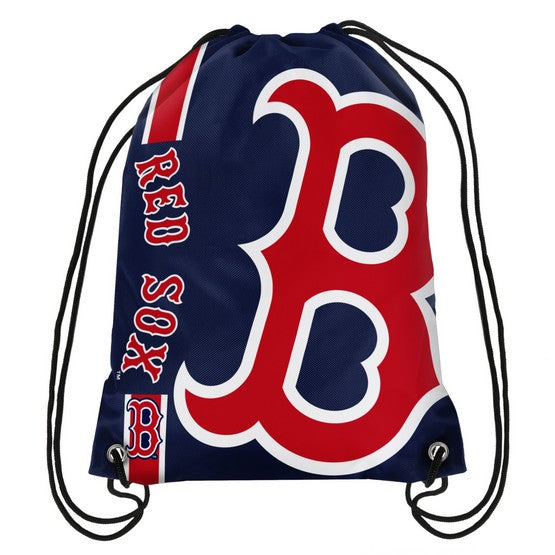 Boston Red Sox Side Stripe Drawstring Backpack