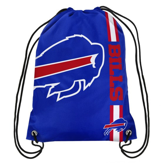 Buffalo Bills Side Stripe Drawstring Backpack