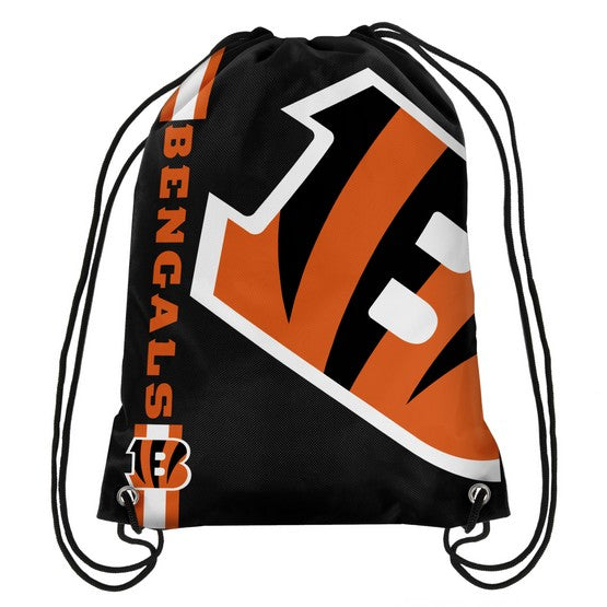 Cincinnati Bengals Side Stripe Drawstring Backpack