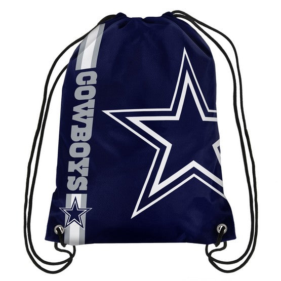 Dallas Cowboys Side Stripe Drawstring Backpack
