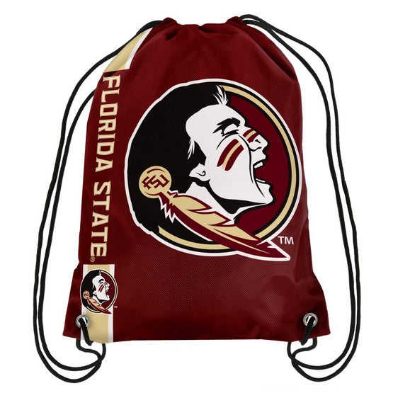 Florida State Seminoles Side Stripe Drawstring Backpack