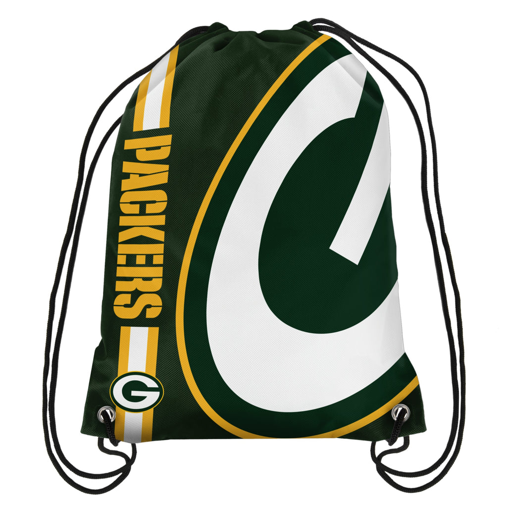 Green Bay Packers Side Stripe Drawstring Backpack