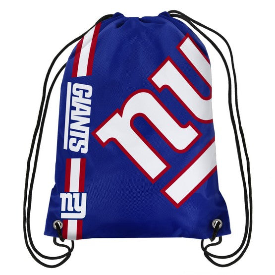 New York Giants Side Stripe Drawstring Backpack