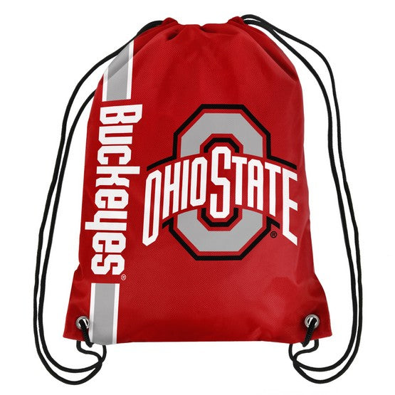 Ohio State Buckeyes Side Stripe Drawstring Backpack