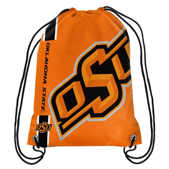 Oklahoma State Cowboys Side Stripe Drawstring Backpack