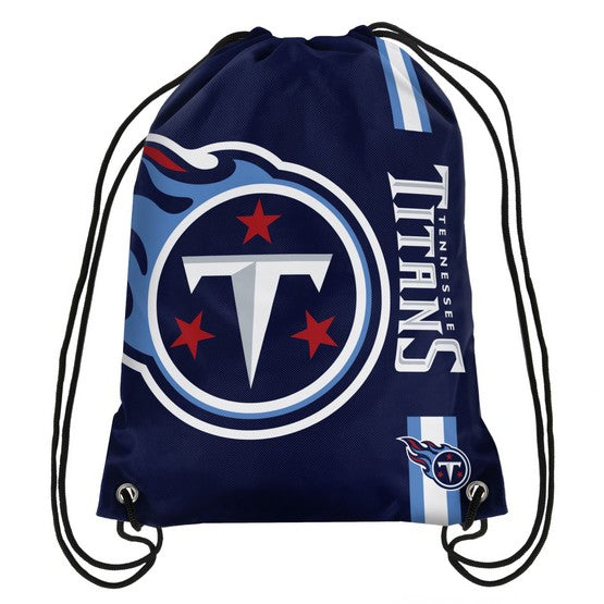 Tennessee Titans Side Stripe Drawstring Backpack